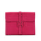 HERMES JIGE GM ROSE TYRIEN VEAU EPSON CLUTCH BAG □Q 90302919 - PURPOSE