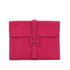 HERMES JIGE GM ROSE TYRIEN VEAU EPSON CLUTCH BAG □Q 90302919 - PURPOSE