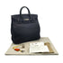 HERMES HAUT A COURROIES 40 CABAN VERT FONCE JAUNE D'OR FEU TOGO HAND BAG B SHW 90302932 - PURPOSE