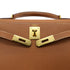 HERMES KELLY 28 SELLIER GOLD COUCHEVEL HAND SHOULDER BAG 〇X GHW 90302938 - PURPOSE