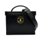 CHANEL VINTAGE BICOLORE 2WAY VANITY HAND SHOULDER BAG BLACK LAMB SKIN 90302941