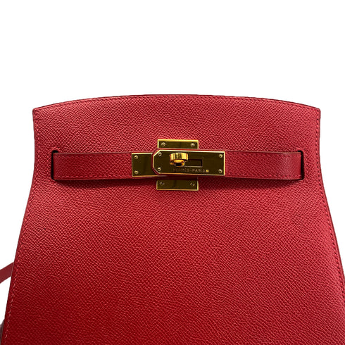 HERMES KELLY SPORTS MM ROUGE VIF COUCHEVEL SHOULDER BAG □C GHW 90302999 - PURPOSE