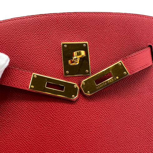 HERMES KELLY SPORTS MM ROUGE VIF COUCHEVEL SHOULDER BAG □C GHW 90302999 - PURPOSE