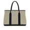 HERMES GARDEN PARTY 36 PM ECRU BLACK TOILE H TOTE BAG □N 90303000 - PURPOSE