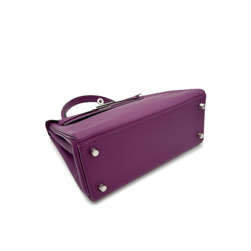 HERMES KELLY 25 RETOURNE ANEMONE VEAU SWIFT HAND SHOULDER BAG Y SHW 90303002 - PURPOSE