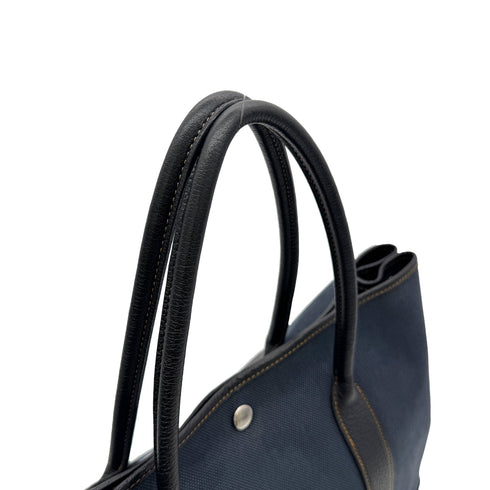 HERMES GARDEN PARTY 36 PM DENIM FONCE TOTE BAG □P 90303005 - PURPOSE