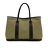HERMES GARDEN PARTY PM KAHKI TOILE OFFICIER VEAU NEGONDA TOTE BAG □F 90303015 - PURPOSE
