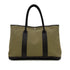 HERMES GARDEN PARTY PM KAHKI TOILE OFFICIER VEAU NEGONDA TOTE BAG □F 90303015 - PURPOSE