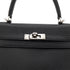 HERMES KELLY 25 RETOURNE BLACK TOGO HAND SHOULDER BAG D SHW 90303025 - PURPOSE