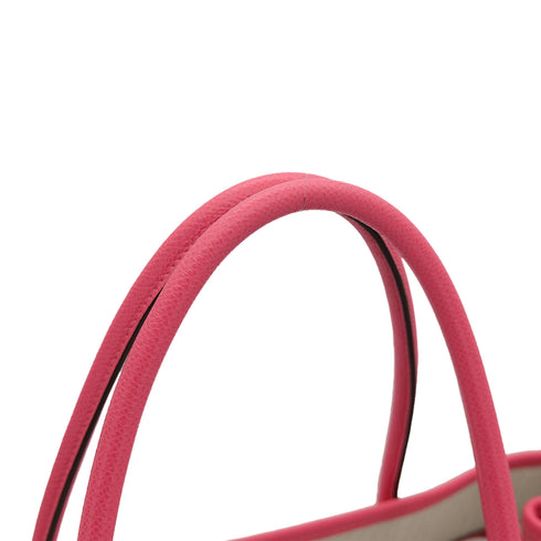 HERMES GARDEN PARTY PM ROSE AZALEE EPSOM TOTE BAG A 90303068 - PURPOSE