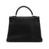 HERMES KELLY 32 RETOURNE BLACK TOGO HAND SHOULDER BAG □C GHW 90303072 - PURPOSE