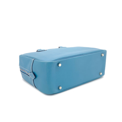 HERMES PLUME 28 BLUE JEAN VEAU EPSOM HAND BAG □I SHW 90303074 - PURPOSE