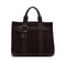 HERMES PETIT CEINTURE PM TOTE BAG EBENE TOILE MILITAIRE VEAU NEGONDA □J 90303075 - PURPOSE