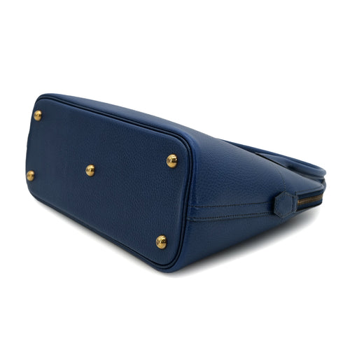 HERMES BOLIDE 31 BLEU ROY ARDENNES HAND SHOULDER BAG □A GHW 90303311 - PURPOSE