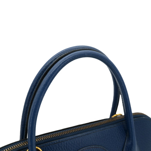 HERMES BOLIDE 31 BLEU ROY ARDENNES HAND SHOULDER BAG □A GHW 90303311 - PURPOSE