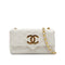 CHANEL VINTAGE MINI MATELASSE BIG COCO CHAIN SHOULDER BAG WHITE LAMB SKIN 90303314 - PURPOSE