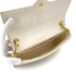 CHANEL VINTAGE MINI MATELASSE BIG COCO CHAIN SHOULDER BAG WHITE LAMB SKIN 90303314 - PURPOSE