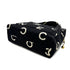 CHANEL VINTAGE MATELASSE LOGO HAND BAG BLACK WHITE CANVAS 90303315 - PURPOSE