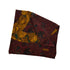 CHANEL VINTAGE SCARF COCOMARK PAISLEY PATTERN RED GOLD SILK 90303318 - PURPOSE