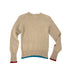 CHANEL VINTAGE COCOMARK KNIT TOPS BEIGE CACHEMIRE RTW 90303320