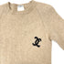 CHANEL VINTAGE COCOMARK KNIT TOPS BEIGE CACHEMIRE RTW 90303320
