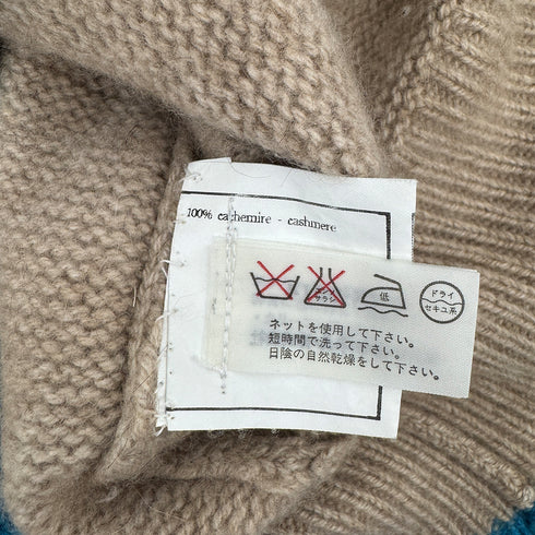 CHANEL VINTAGE COCOMARK KNIT TOPS BEIGE CACHEMIRE RTW 90303320