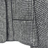 CHANEL VINTAGE COCO BUTTON TWEED JACKET BLACK GRAY RAYON 38 RTW 90303323