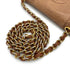 VINTAGE CHANEL BIG COCO CHAIN SHOULDER BAG BROWN LIZARD 90303482