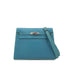 HERMES KELLY DANCE BLUE JEAN VEAU SWIFT SHOULDER BAG □K SHW 90303483 - PURPOSE