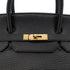 HERMES BIRKIN 40 BLACK TOGO HAND BAG □D GHW 90303485 - PURPOSE