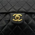 CHANEL VINTAGE MINI SQUARE 17 CHAIN SHOULDER BAG BLACK LAMB SKIN 90303486 - PURPOSE
