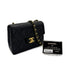 CHANEL VINTAGE MINI SQUARE 17 CHAIN SHOULDER BAG BLACK LAMB SKIN 90303486 - PURPOSE