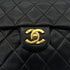 CHANEL VINTAGE MINI SQUARE 17 CHAIN SHOULDER BAG BLACK LAMB SKIN 90303487 - PURPOSE