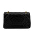 CHANEL VINTAGE CLASSIC FLAP MEDIUM CHAIN SHOULDER BAG BLACK LAMB SKIN 90303488 - PURPOSE