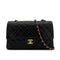 CHANEL VINTAGE CLASSIC FLAP MEDIUM CHAIN SHOULDER BAG BLACK LAMB SKIN 90303491 - PURPOSE