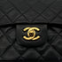 CHANEL VINTAGE CLASSIC FLAP MEDIUM CHAIN SHOULDER BAG BLACK LAMB SKIN 90303491 - PURPOSE