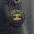 CHANEL VINTAGE VANITY HAND BAG BLACK CAVIAR SKIN 90303492