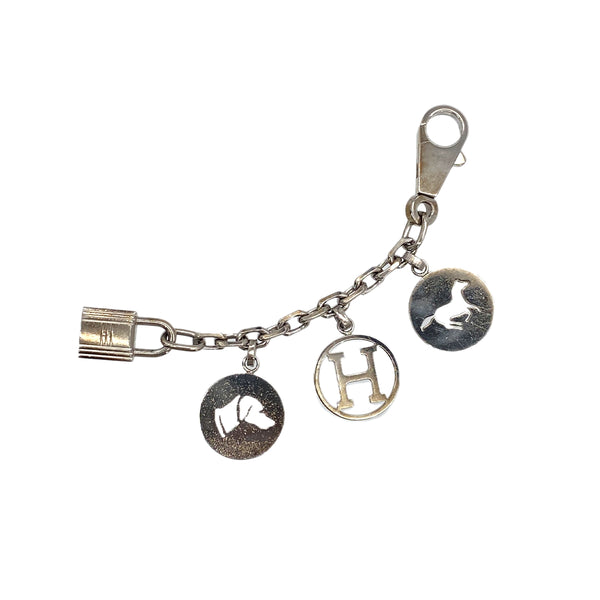 HERMES BAG CHARM AMULET 4 SILVER ACCESSORY 90303493 - PURPOSE