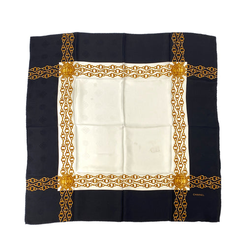 CHANEL VINTAGE SCARF MULTICOLOR SILK 90303498 - PURPOSE