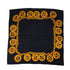 CHANEL VINTAGE SCARF BLACK GOLD SILK 90303501 - PURPOSE