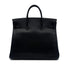 HERMES HAUT A COURROIES 32 BLACK ARDENNES HAND BAG 〇Z GHW 90303607 - PURPOSE