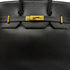HERMES HAUT A COURROIES 32 BLACK ARDENNES HAND BAG 〇Z GHW 90303607 - PURPOSE