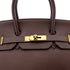 HERMES BIRKIN 35 HAVANE TAURILLON CLEMENCE HAND BAG □G GHW 90303609 - PURPOSE