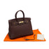 HERMES BIRKIN 35 HAVANE TAURILLON CLEMENCE HAND BAG □G GHW 90303609 - PURPOSE