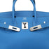HERMES BIRKIN 30 BLUE FRANCE COUCHEVEL HAND BAG □F PHW 90303610 - PURPOSE