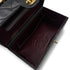 CHANEL VINTAGE MATELASSE VANITY HAND BAG BLACK LEATHER 90303611