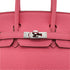 HERMES BIRKIN 25 ROSE LIPSTICK TOGO HAND BAG □Q PHW 90303723 - PURPOSE