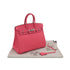 HERMES BIRKIN 25 ROSE LIPSTICK TOGO HAND BAG □Q PHW 90303723 - PURPOSE