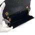 CHANEL VINTAGE BIG COCO CHAIN SHOULDER BAG BLACK LIZARD 90303726 - PURPOSE