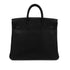 HERMES HAUT A COURROIES 32 BLACK FJORD HAND BAG 〇Y GHW 90303728 - PURPOSE